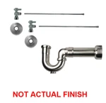 Mountain Plumbing MT7200-NL/MB Brass Oval Handle Lavatory Supply Kit Matte Black. Fixed Price $799.99.