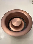 Signature Hardware Standard Garbage Disposer Flange Stopper - Antique Copper. Fixed Price $39.00.