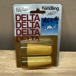 Delta Metal Handle Accent Set Brass Levers Almond Finish RP15071AL. Fixed Price $59.99.