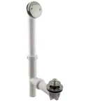 Westbrass 594244-07 14" White Tubular Bath Waste & Overflow Assembly In Nickel. Fixed Price $19.97.