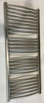 Myson COC125BN Hydronic Towel Warmer, Curved Bars, In Brushed Nickel, "20"X"48". Fixed Price $809.99.