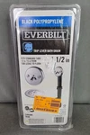 Everbilt Trip Lever 1-1/2 In. Black Poly Pipe Bath Drain Brushed Nickel. Fixed Price $10.85.