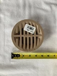 Nds H13SU /4 Outdoor Round Drain Grate Cover Universal, Poly Plastic, Sand. Fixed Price $12.95.