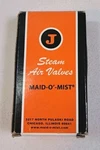 Maid-o-mist #5 Straight Steam Vent 1/8 Mpt Valve Self Adjustable. Fixed Price $19.95.