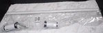 Bathroom Towel Bar White & Polished Chrome Finish Taymor 04-WC7524 Avanti. Fixed Price $15.00.