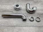 Proflo PFPTB402 11-7/8"ADJUSTABLE Tubular P-trap 1-1/2"X 1-1/4"CONNECTIONS. Fixed Price $26.99.
