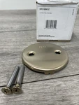 Delta RP31556CZ Replacement Overflow Plate With Screws - Champagne Bronze. Fixed Price $59.99.