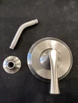 Kohler Shower Trim Kit Brushed Nickel Handle Arm Flange Set 1P23942-BN-AA J7. Fixed Price $39.99.