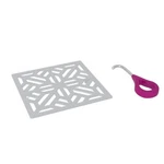 Rohl Mosaic Decorative 5" Shower Drain Cover Polished Chrome DC3144APC. Fixed Price $139.00.