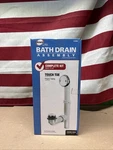 Danco Touch-toe Tub And Bath Drain Kit Chrome 51930. Fixed Price $19.99.