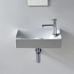 Nameeks 1501-ONE Hole Scarabeo 17-2/3" Ceramic Bathroom Sink For White. Fixed Price $245.81.
