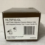 Brizo HL75P33-GL Litze Handle Kit, Gold. Fixed Price $99.00.
