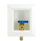 Apollo 1/2 In. Brass Pex-a Barb Icemaker Outlet Box. Fixed Price $17.99.