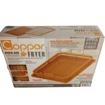 2017 Copper Oven Air Fryer Rectangular 2PIECE Set Basket And Baking Sheet Nib. Fixed Price $25.25.