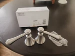 Delta Cassidy Two Lever Bath Roman Tub Handle Kit Chrome H697SS. Fixed Price $36.99.