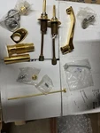 Kohler 6962-AU Alterna Widespread Lavatory Shampoo Faucet Polished Gold *parts!!. Fixed Price $999.00.