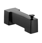 Moen 90 Degree Matte Black Modern Tub Spout - S3896BL. Fixed Price $89.95.