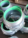 New O/z Gedney Usa 4" Inch Compression Coupling For Ridgid Appleton Zinc Rigid. Fixed Price $29.99.