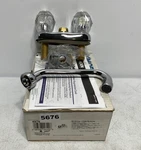 Moen 4975 Chateau Chrome Two-handle Low Arc Laundry Faucet Polished. Fixed Price $38.88.
