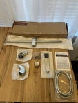Pfister LG16-3FWC Modern Hand Shower Package With Hose, Slide Bar Polished. Fixed Price $84.99.