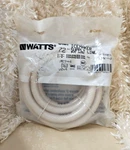 Watts 72" Icemaker Supply Line Pvc 1/4" White Hose Sealed!. Fixed Price $9.75.