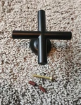 Kohler 1153945BL Cross Handle Base Kit In Matte Black. Fixed Price $39.00.