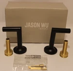 Brizo HL5875-BL Jason Wu Wall-mount Lavatory Sink Faucet Handles Matte Black. Fixed Price $97.49.