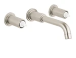 Grohe 20173EN0 Atrio Wall Mounted Lav Faucet Less Handles Brushed Nickel New!. Fixed Price $414.99.