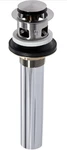 Masco Delta 33W576SS Push Pop-up Sink Drain Assembly Brilliance Stainless Bnib. Fixed Price $51.95.