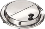 Lot Of 3 Winco INSH-11 Hinged Covers Stainless Steel Lid For Qt Inset. Fixed Price $24.99.