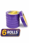 3/4" Purple Automotive Masking Tape Rolls Painters 60 Yards Body Shop. Fixed Price $14.99.