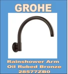 Grohe 28383ZB0 Rainshower 10" Retro Arm Oil Rubbed Bronze. Fixed Price $89.95.
