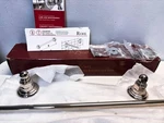 Rohl Country 18" Towel Bar - Polished Nickel ROT1/18PN. Fixed Price $277.00.