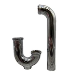5303K Semi Cast Trap With Cleanout 1-1/4 Inlet And Outlet Keeney 76. Fixed Price $18.00.
