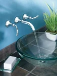 Moen Icon T6530 Chrome Wall Mount Bathroom Faucet. Fixed Price $249.95.