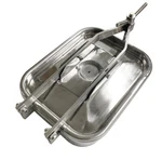Pressure Sanitary Manhole Cover Tank Manway Door Stainless Steel 17''*13''. Fixed Price $201.84.