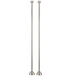 Kingston Brass CC48 Straight Bath Supply - Nickel. Fixed Price $68.22.