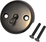 Overflow Plate Trip Lever Oil Rubbed Bronze Bathtub Drain. Fixed Price $20.97.