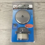 Danco 89239 Universal Overflow Plate & Stopper Kit Brushed Nickel Lift Turn. Fixed Price $10.97.