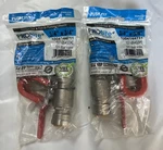 Probite 3/4 In. Pf X Stainless Steel Push-to-connect Ball Valve (2PK). Fixed Price $26.99.