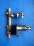 Dornbracht Mem Rough-in Valve Xtool Thermostat Module + Trim Brushed Platinum. Fixed Price $2100.00.