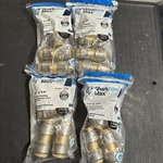 20-PACK Sharkbite Max 3/4" Brass Push To Connect Straight Coupling UR016Z4 (364). Fixed Price $150.00.