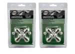 Danco 89255 Universal Cross Handle Knob, Brushed Nickel Finish - Lot Of. Fixed Price $29.99.