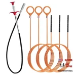 Hair Catcher Drain Auger Cleaner Tool Set - 53 Inch Sink Snake + 1. Fixed Price $11.98.