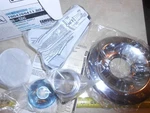 Delta T14478-LHP Tub Shower Trim Kit Less Handle & Cartridge, Chrome. Fixed Price $40.00.