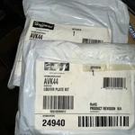 Lot New Hoffman AVK44 Louver Plate Kit Steel Gray 5.63" X 5.5" 24940. Fixed Price $49.96.