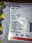 Viega Bronze 92060 1" Pex Press Copper Solder Pipe Adapter Bag Of 10. Fixed Price $59.24.