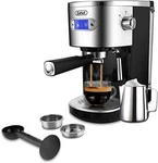 Gevi Espresso Machines 20 Bar Fast Heating Automatic Cappuccino Coffee Maker Wit. Fixed Price $349.99.