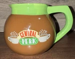Friends Central Perk Coffee Pot 3D Sculpted Ceramic Mug Holds 20 Ounces New!!. Fixed Price $36.56.