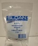 10 New Sloan V-551-A Vacuum Breaker Repair Kit For V-500-A. Fixed Price $22.00.